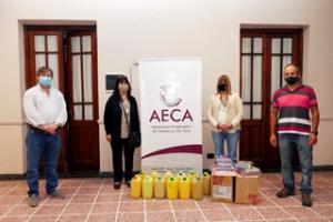 La AECA donó elementos al Centro Catequístico Santa Teresita
